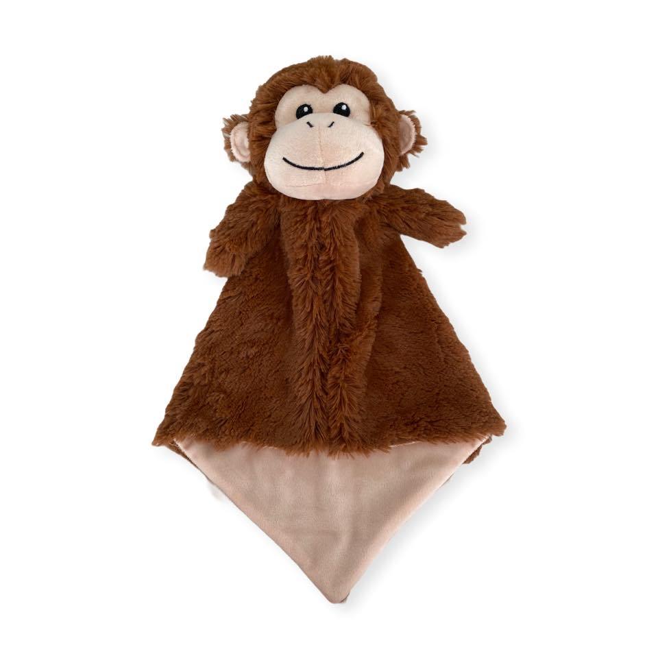 Monkey lovey outlet blanket