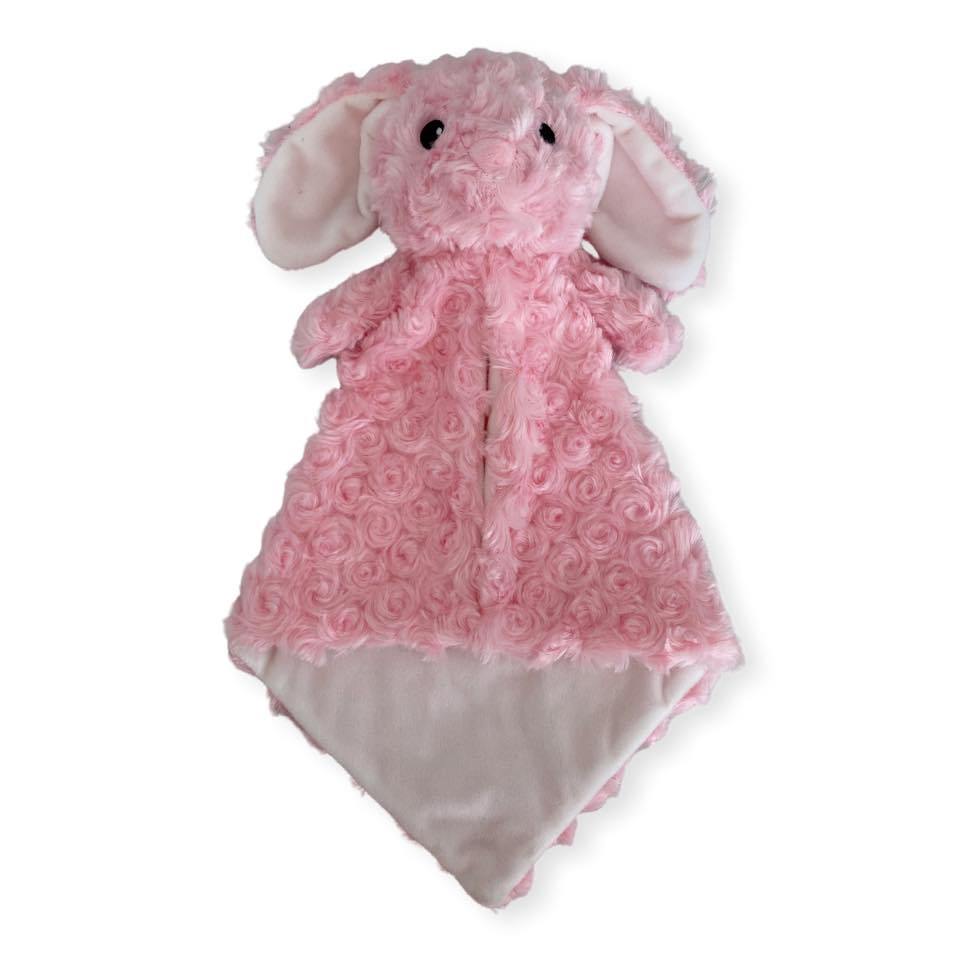 Pink hotsell bunny blanket