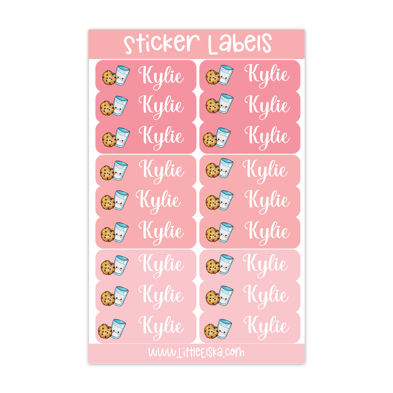 Sticker Labels ~ Rectangle Large Sheet