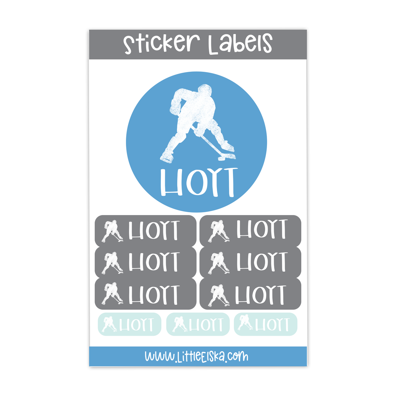 Sticker Labels ~ Variety Sheet Large circle