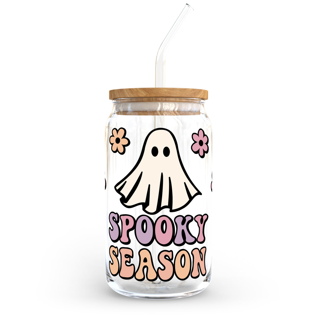 Spooky Season ~ Glass Libby Cup