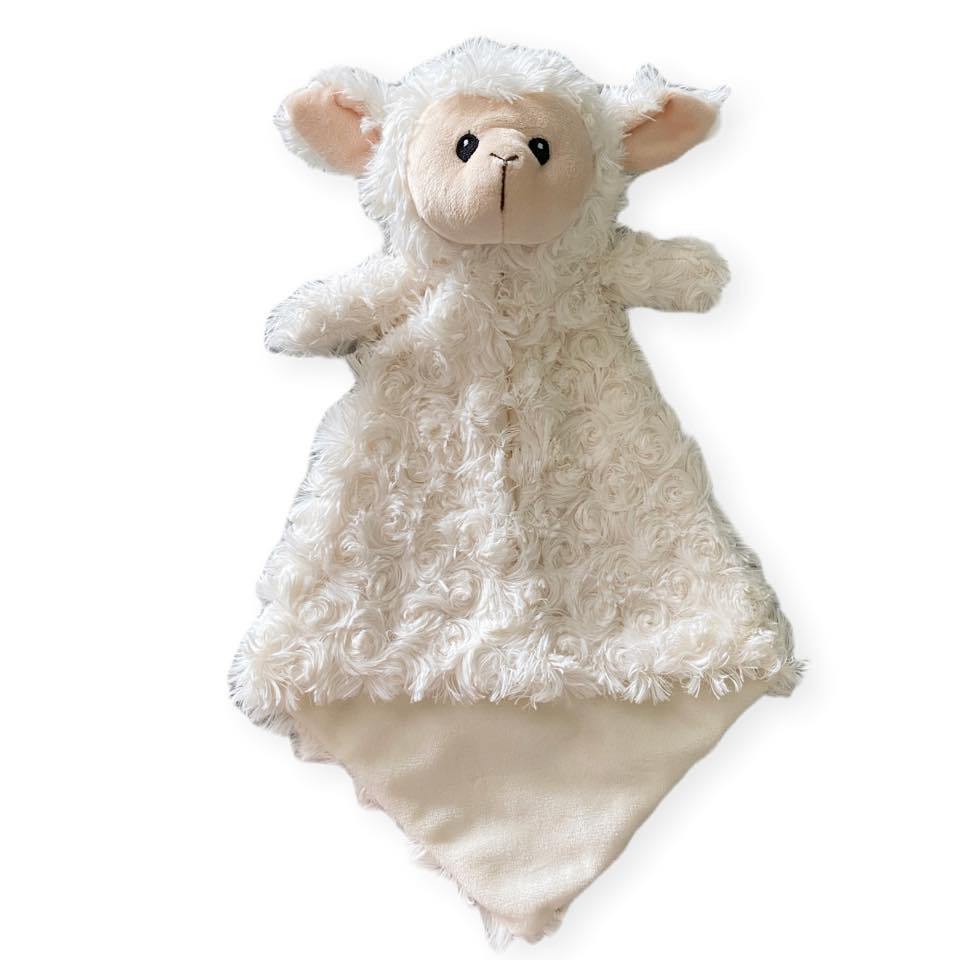 .Lamb lovey blankie - Little Elska