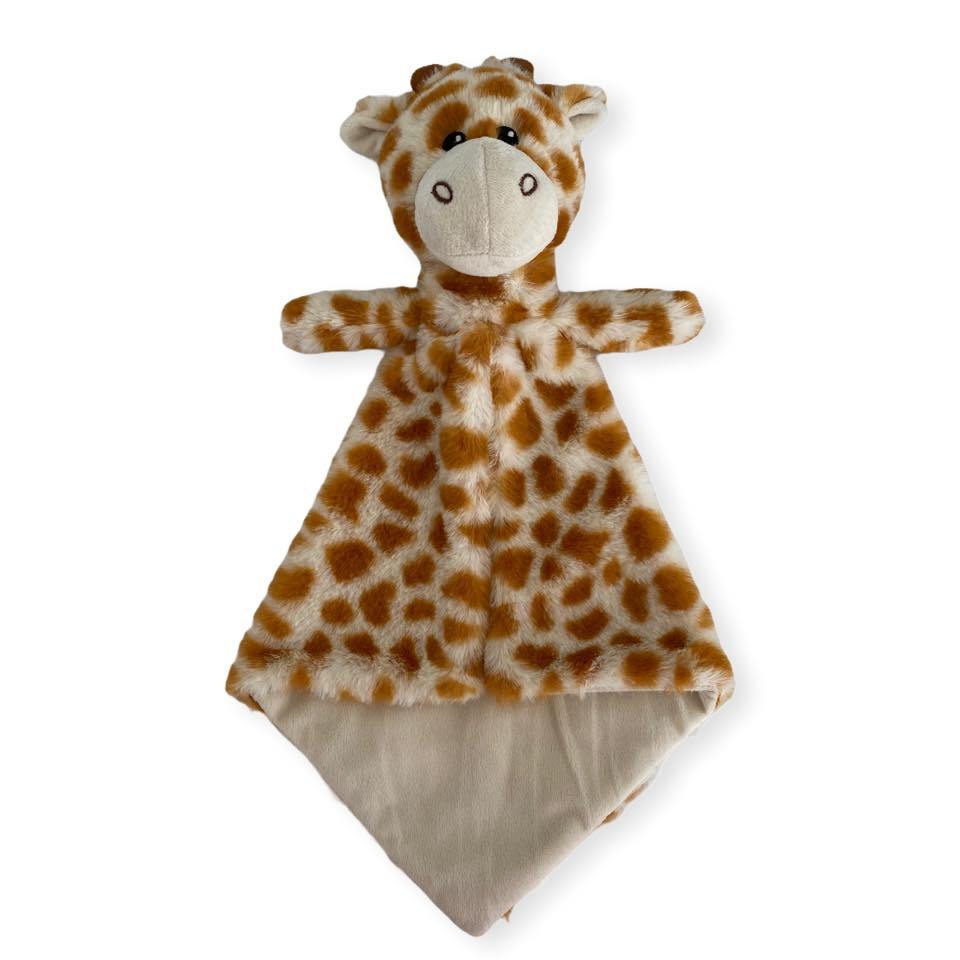 .Giraffe lovey blankie - Little Elska