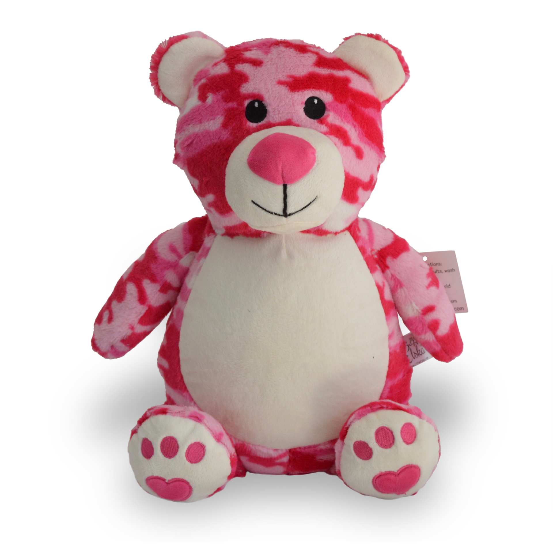 Camo Bear - Pink - Little Elska