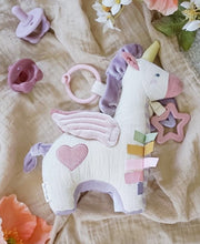 Activity Plush With Teether Toy~ Itzy Ritzy~ Pegasus - Little Elska