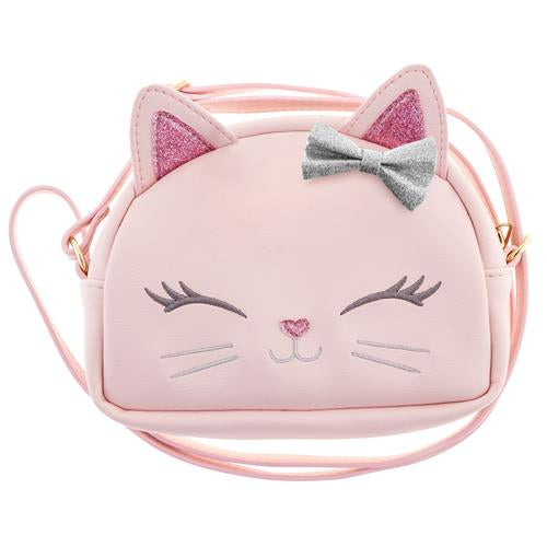 Mini Fashion Purse~ Stephen Joseph~ Pink Cat - Little Elska