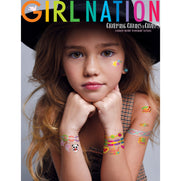 Chains n Charms Temporary Tattoos~ Girl Nation~ Cutie Pop - Little Elska
