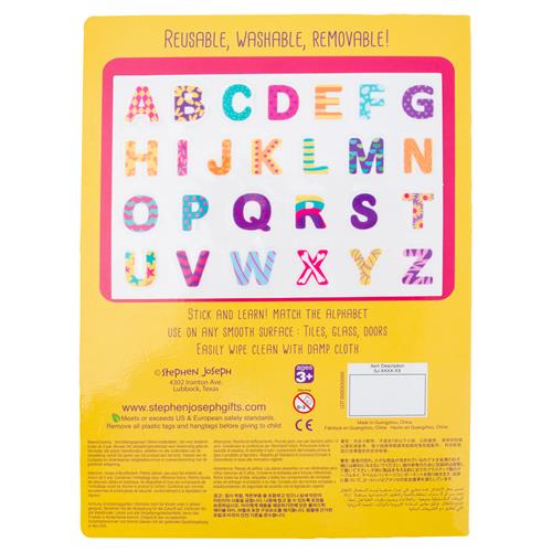 Alphabet Cling Boards~ Stephen Joseph~ Yellow - Little Elska