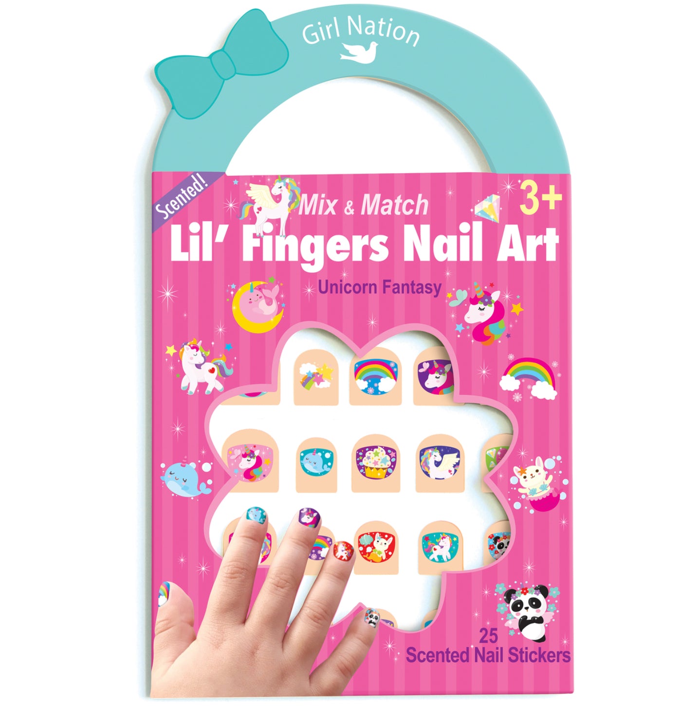 Lil’ Fingers Nail Art~ Girl Nation~ Unicorn Fantasy - Little Elska