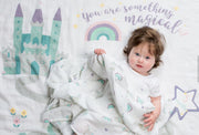 Milestone Blanket~ Lulujo Baby~ Something Magical - Little Elska