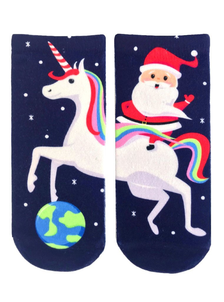 Socks ~ Santa Unicorn