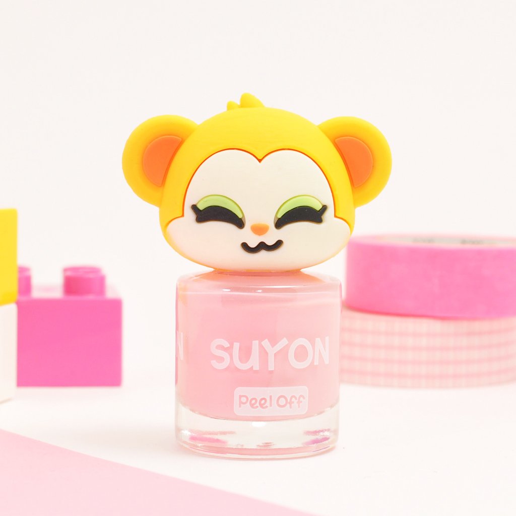 Kids Nail Polish~ Suyon Collection~ Funny KoKo Light Pink - Little Elska