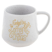 Ceramic Mug~ Karma~ Fueled By Caffeine - Little Elska